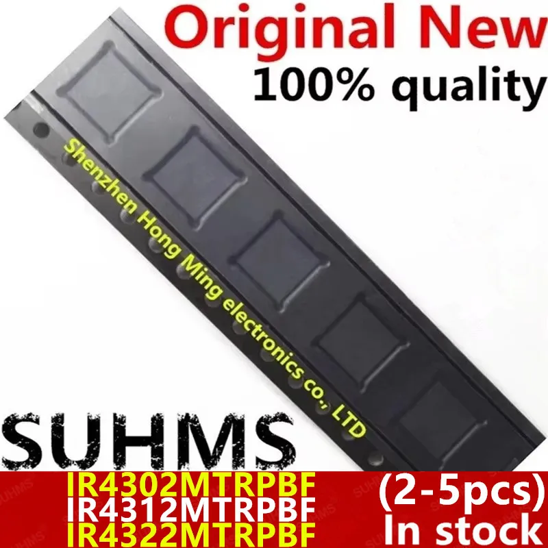 (2-5piece)100% New IR4302MTRPBF IR4312MTRPBF IR4322MTRPBF IR4302M IR4312M IR4322M 4302M 4312M 4322M QFN-44