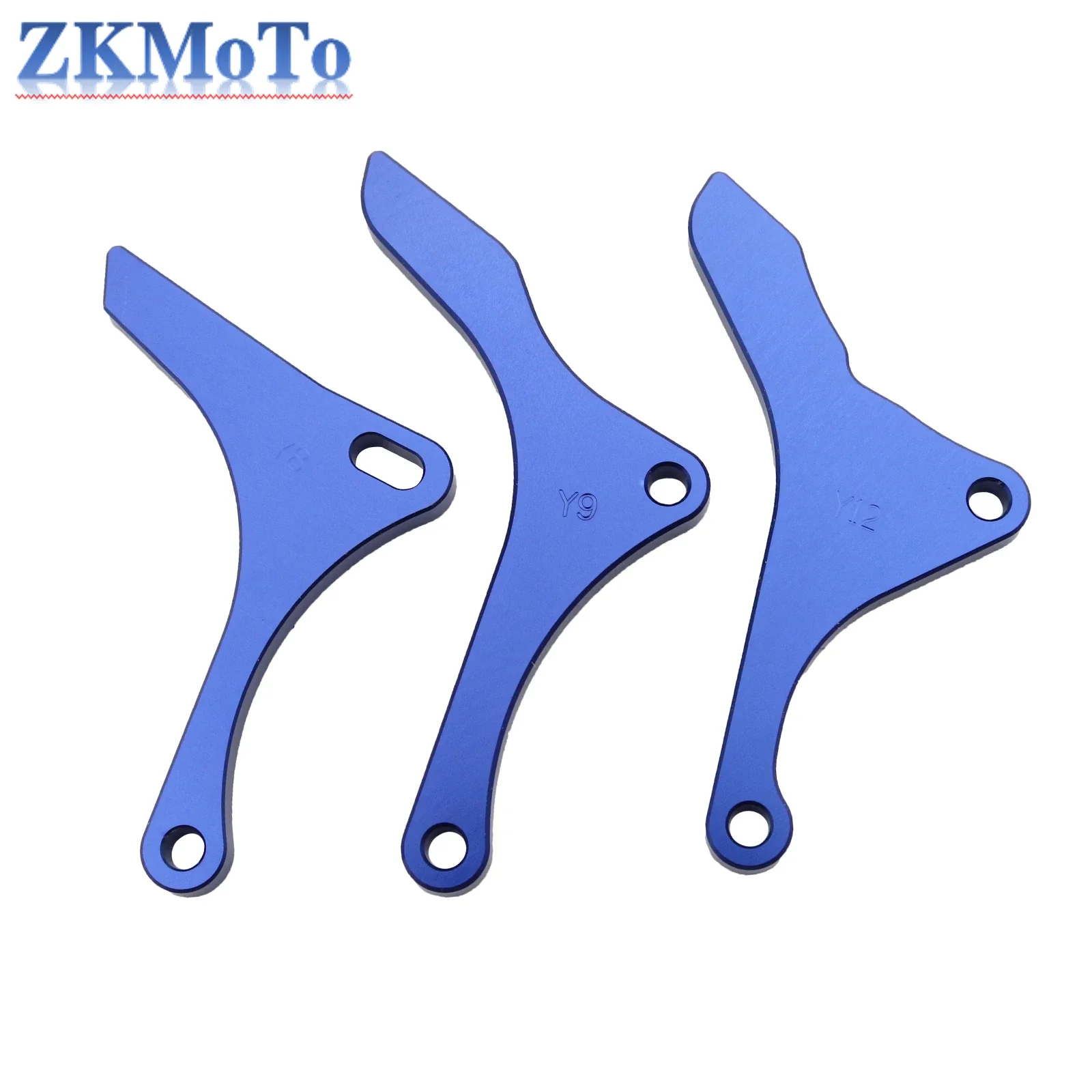 Motorcycle CNC Engine Plate Case Saver Cover Guard Protector For Yamaha YZ250F YZ450F YZ250FX YZ450FX WR250F WR450F 2001-2020