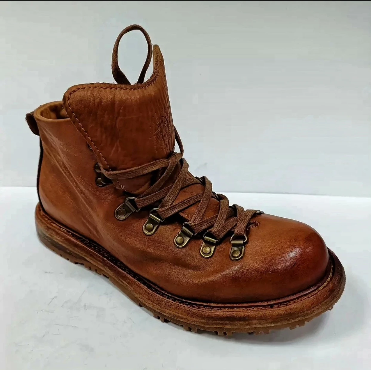 

Goodyear Handmade Waterwash Mountain Light Real Leather Sole Retro Tactical Paratrooper Luxury Boots Top Quality Botas Esty Ship