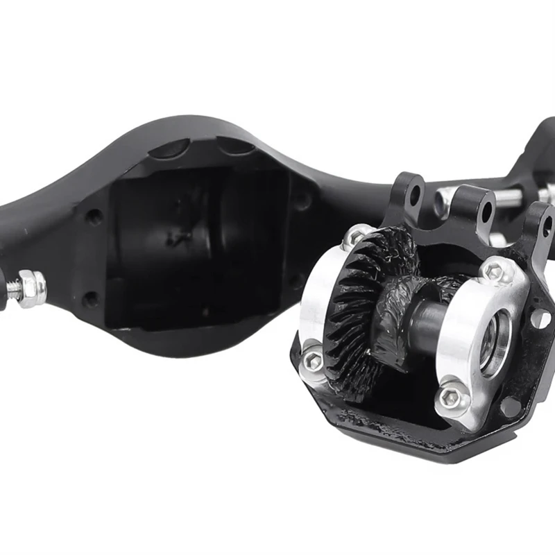 

X11A Front Rear Straight Complete Axles for 1/10 Axial SCX10 II 90046 90047 RC Crawler Car Upgrade Parts Black