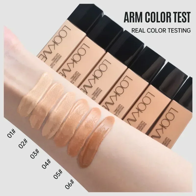 Liquid Foundation for A Long Time High Coverage Matte Moisturizing Brighten Facial Concealer Cream Base Make Up Primer Cosmetics