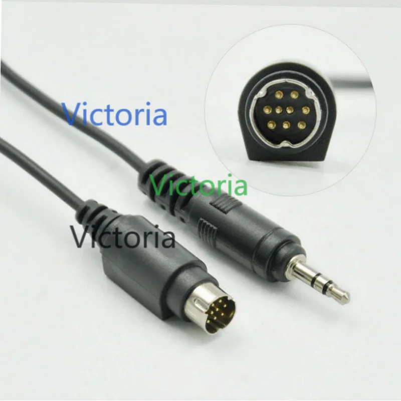 Audio Adapter cable for bose-din 9 pin DIN midi male to 3.5mm male stereo jack