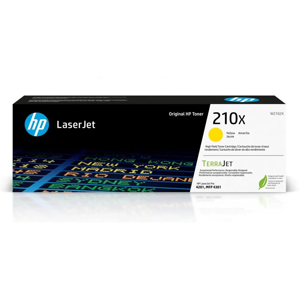

High-Yield Yellow Toner Cartridge for Color Laser Printers MP 4301 Series | Compatible with Pro 4201 Models | W2102X