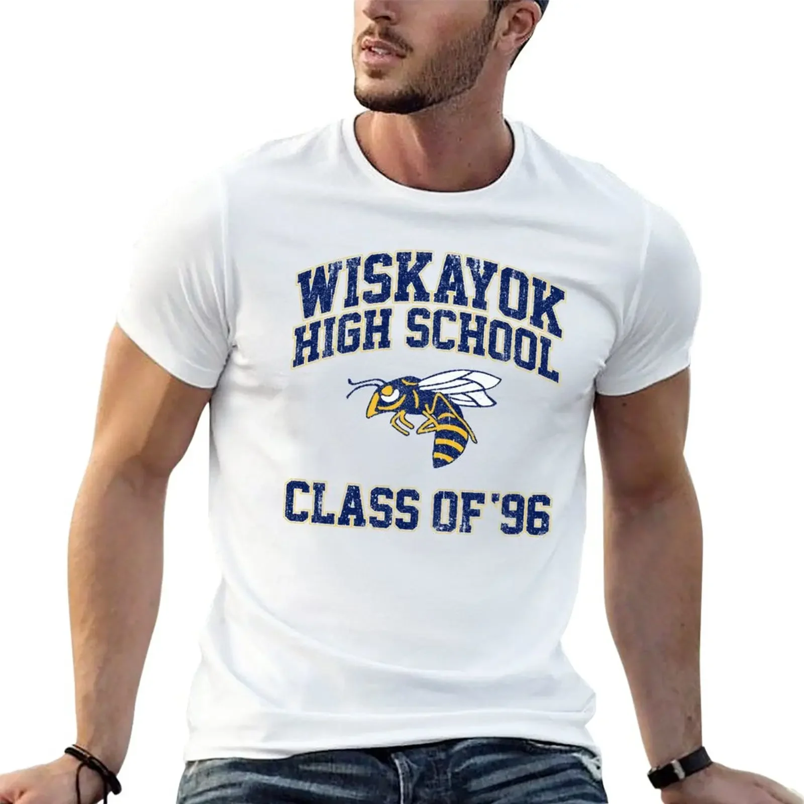 

New Wiskayok High School Class of 96 (Variant) T-Shirt cute clothes vintage clothes black t-shirts for men