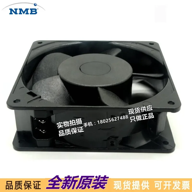 for NMB 12038 4715MS-20W-B50 200V 50/60Hz 15/14W Aluminum Ring AC Fan Original