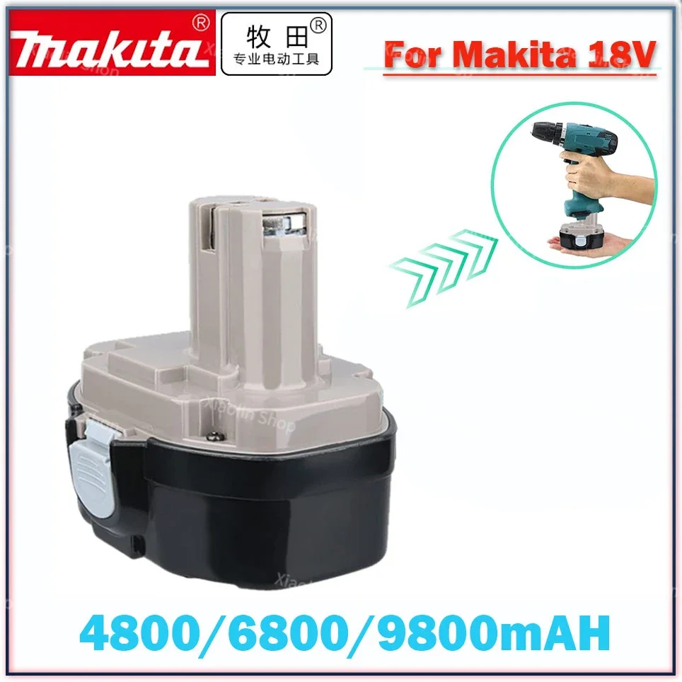 

18V 6.8Ah 9800MAH 4800MAH Ni-MH Battery Replace Makita 18V Battery PA18 1822 1823 1833 1834 1835 1835F 192828-1 192829-9