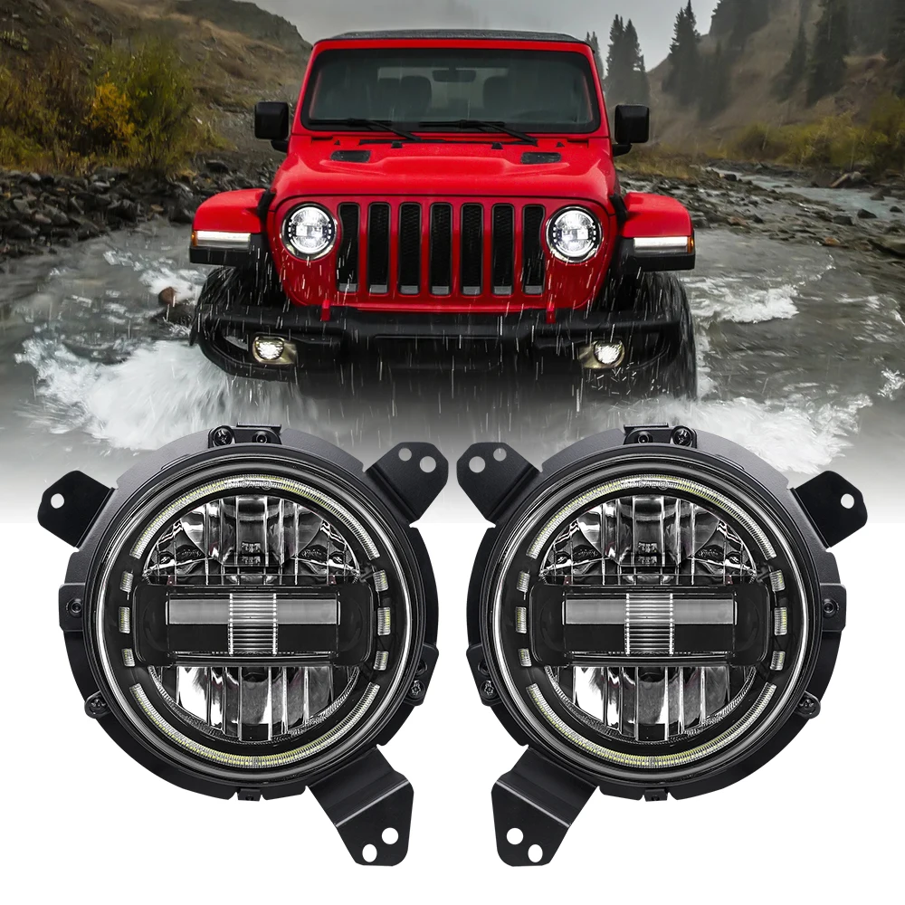 

7-дюймовая светодиодная фара для Jeep JK Lada Niva Jeep Wrangler JL 2018 2019 2020 дальний/ближний свет Drl дневные ходовые аксессуары для автомобиля