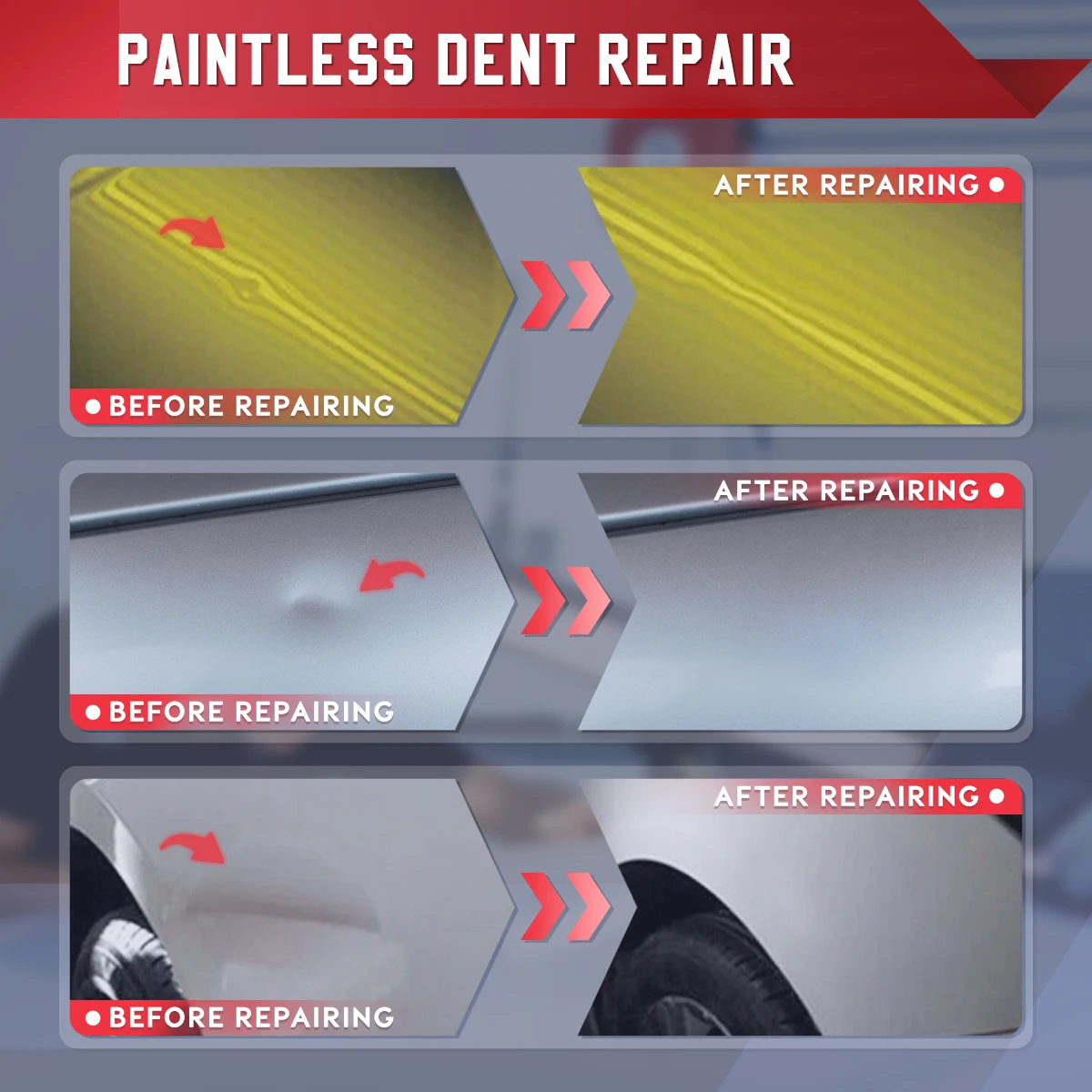 

Super High Quality Paintless Tools Car Dent And Hail Repair Other Vehicle Automotive Tools For Auto Car With Car Dent Puller