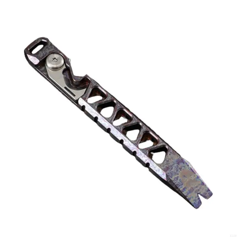 

2025 New Pocket Gadget for Camping Hiking Repair Mini Bottle Opener Pry Bar Crowbars Screwdriver Alloy Pocket Multitool