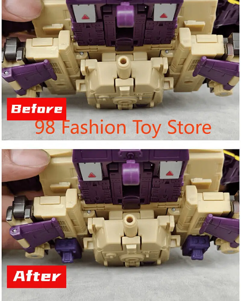 Stock Tank Side Gun Arm Cannon Aircraft Landing Gear Upgrade Kit for Transformation LEGACY Blitzwing Action Figure Accessories