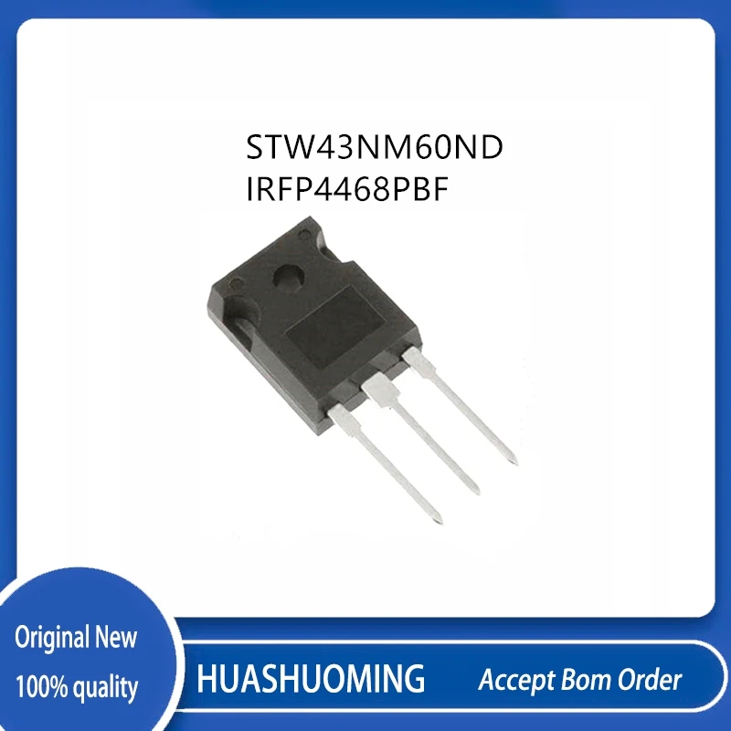 10Pcs-20Pcs/Lot STW43NM60ND  43NM60ND 43N60DM2 IRFP4468 IRFP4468PBF  TO-247-3