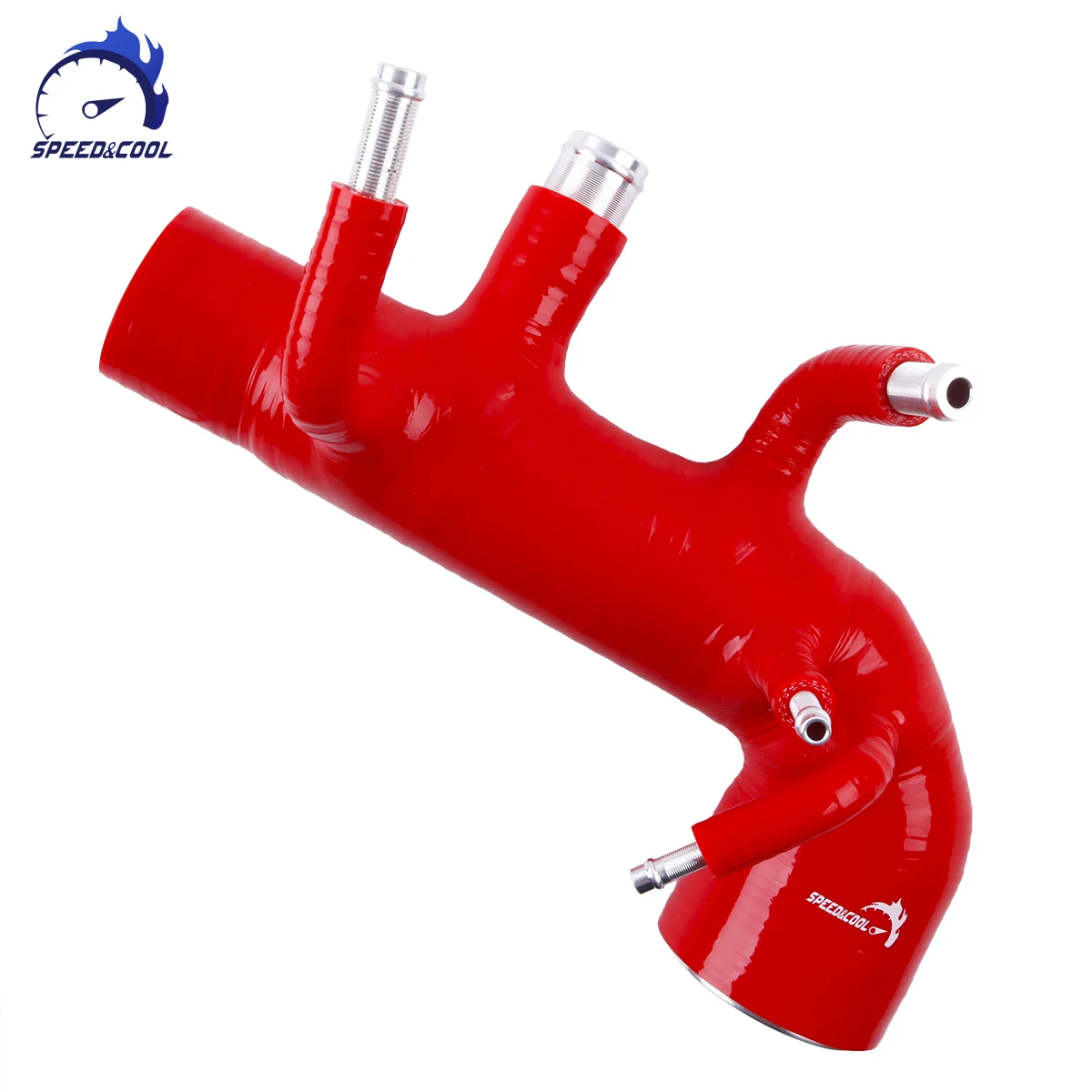 السرعة والباردة لـ 2004-2008 سوبارو فورستر XT 2.5T مجموعة خراطيم السحب والمبرد الداخلي من السيليكون