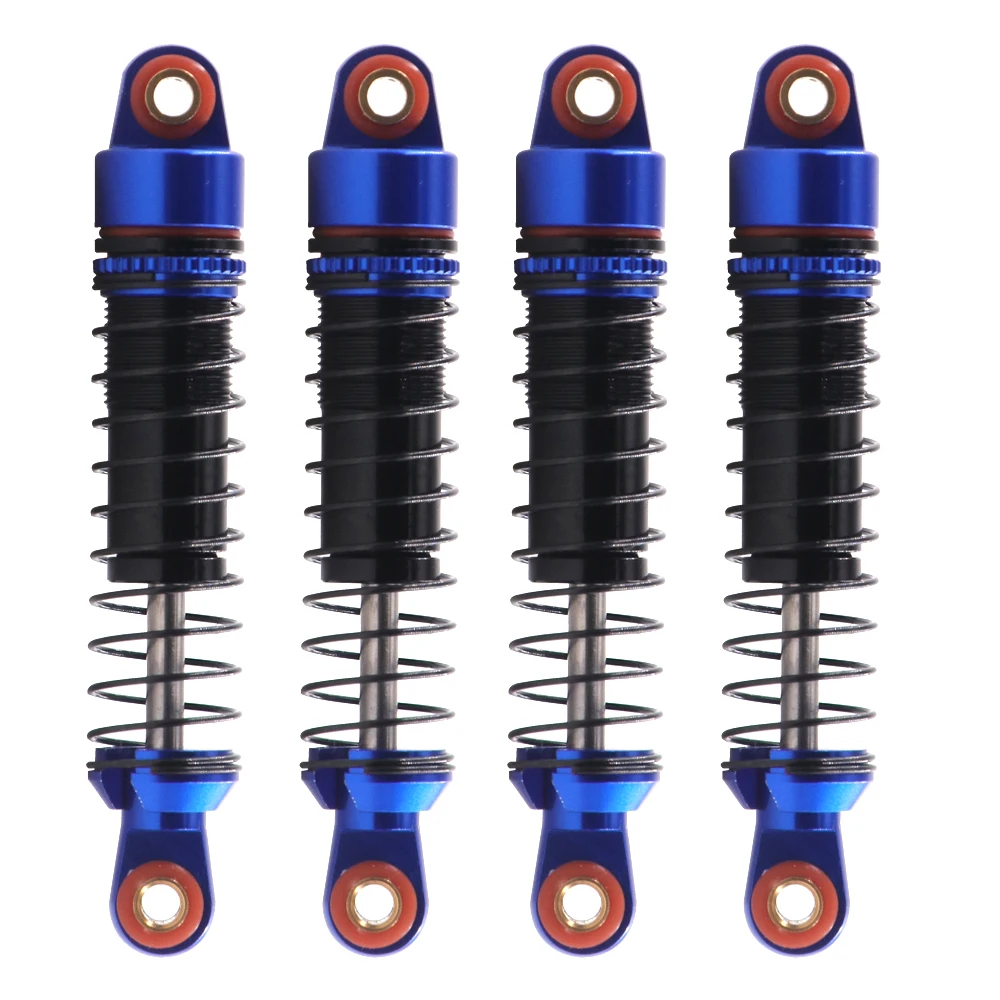 4PCS Shock Absorbers Before/after Universal for 1/18 RC Crawler TRX4-M Chevrolet K10 Defender Bronco Upgrade Parts