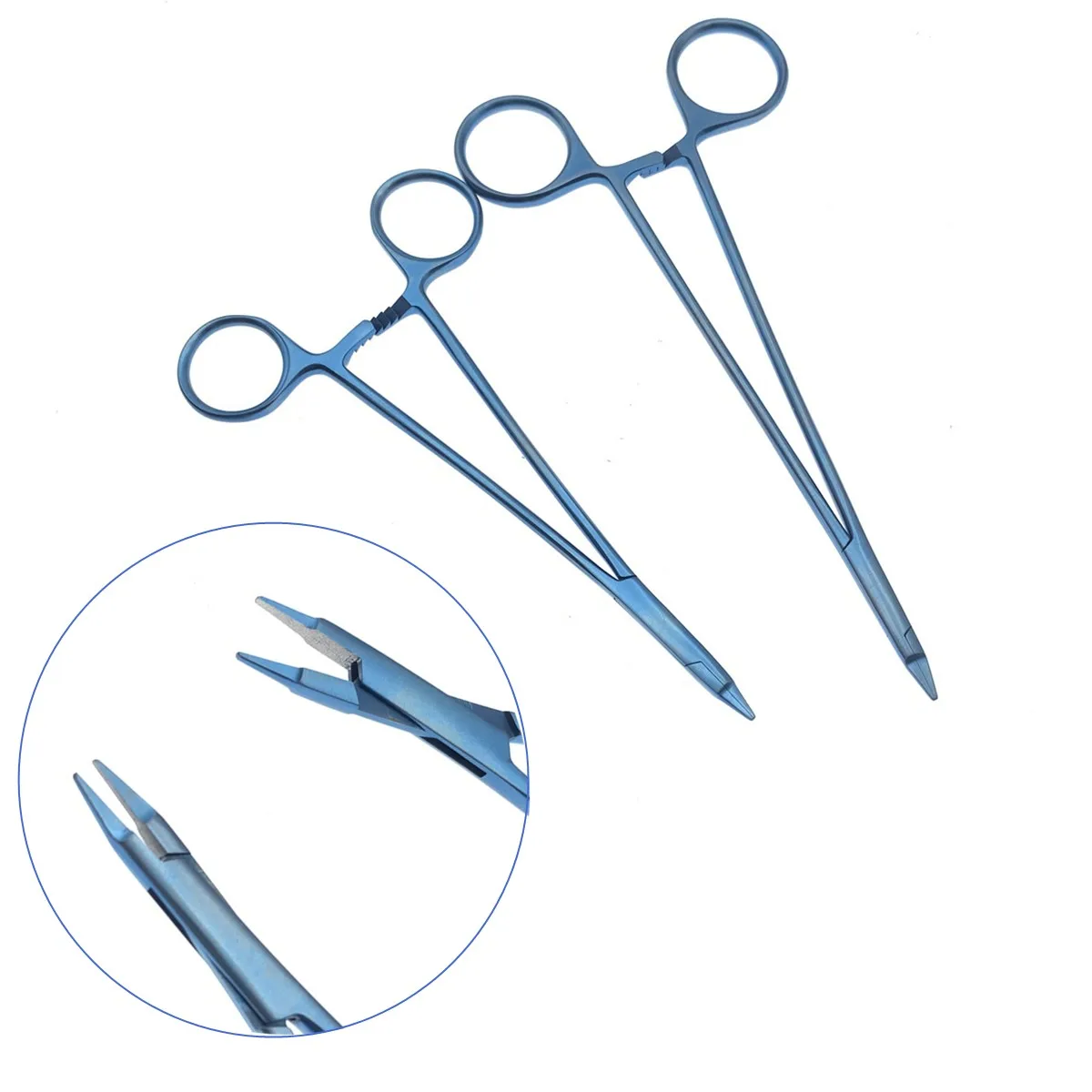 

1PCS Micro needle holder forceps Micro Tweezers Microscopic Surgical Forceps Titanium Ophthalmic surgical instrument