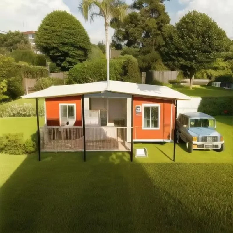 Advanced 20FT Australia 2 Bedroom Luxury Predfabricated Container Homes 40ft Expandable Container House with Full Bathroom