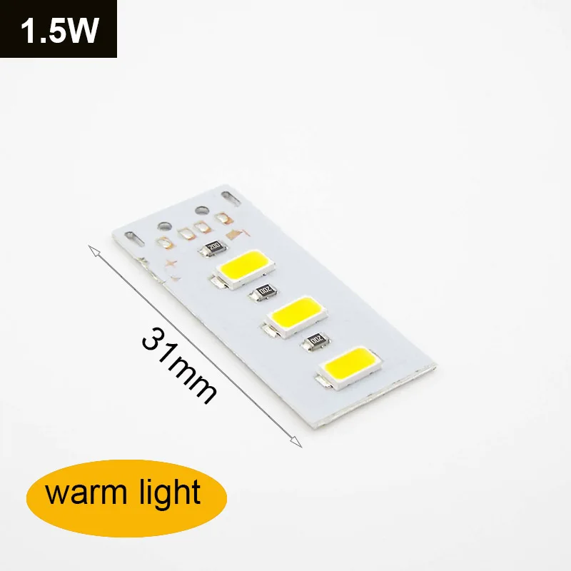 DC 5V USB Ściemnialna wiązka LED Chip Beam 5W 6W 10W Powierzchnia Lampka nocna SMD 5730 Koraliki świetlne Jednokolorowa żarówka DIY Biała Ciepła biel