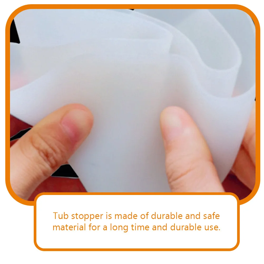 

4Pcs Anti-Odor Silicone Drain Covers Tub Stopper Bathroom Kitchen Sink Bath Tub Stopper Seal Leak-Proof Plug Bathroom Supplies