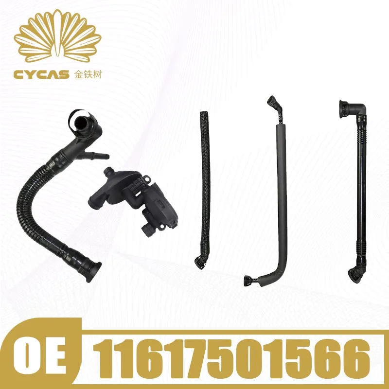 

CYCAS Crankcase Ventilation Valve Oil Separator Breather Hose #11617501566 For BMW E39 E46 E60 E61 E38 E65 E66 E53 E36 Z4 X3 X5