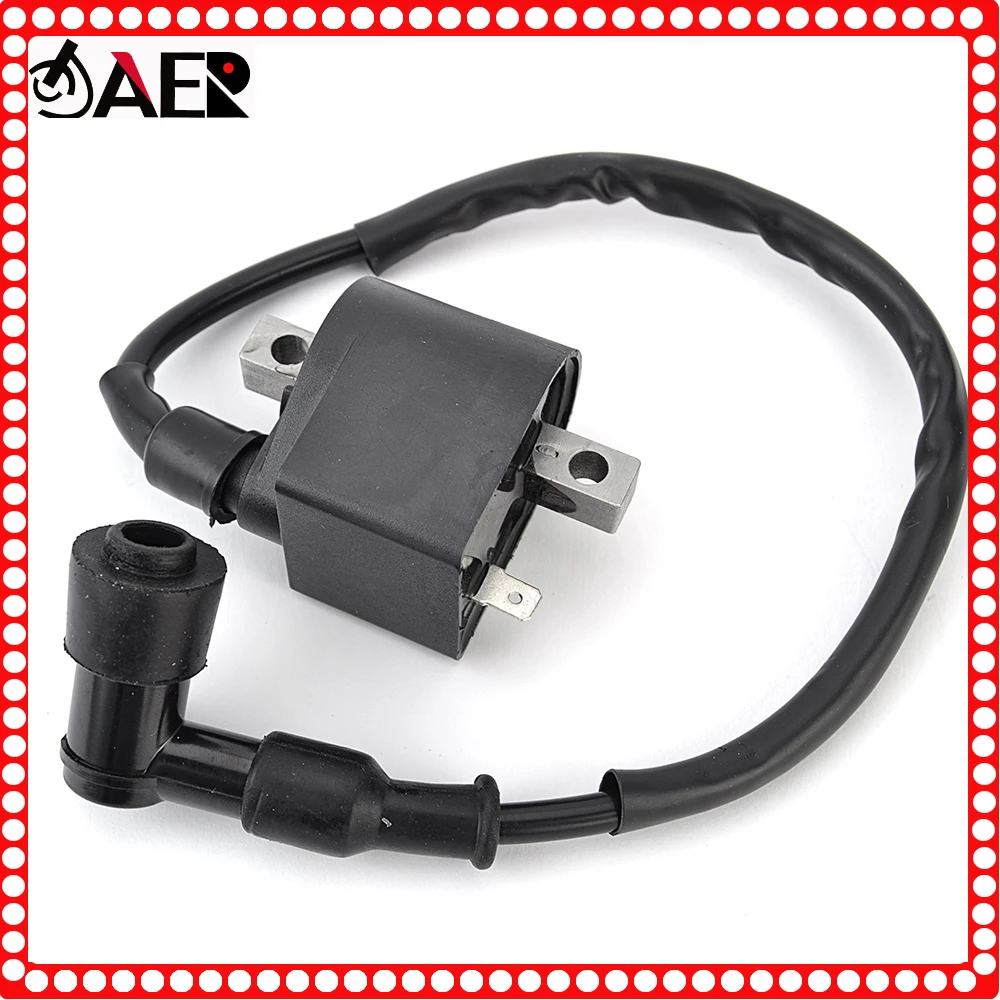 

33410-17310 Катушка зажигания в сборе для Suzuki JR50 PV50 LT50 RG80 LTA50 QuadMaster LT50L LT50X LT50Y LT50K 1 2 3 4 5 33410-35340