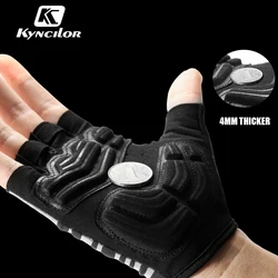 Kyncilor Shockproof GEL Pad Cycling Gloves Half Finger Sport Gloves Men Women Summer Bicycle Gym Fitness Gloves MTB Gloves