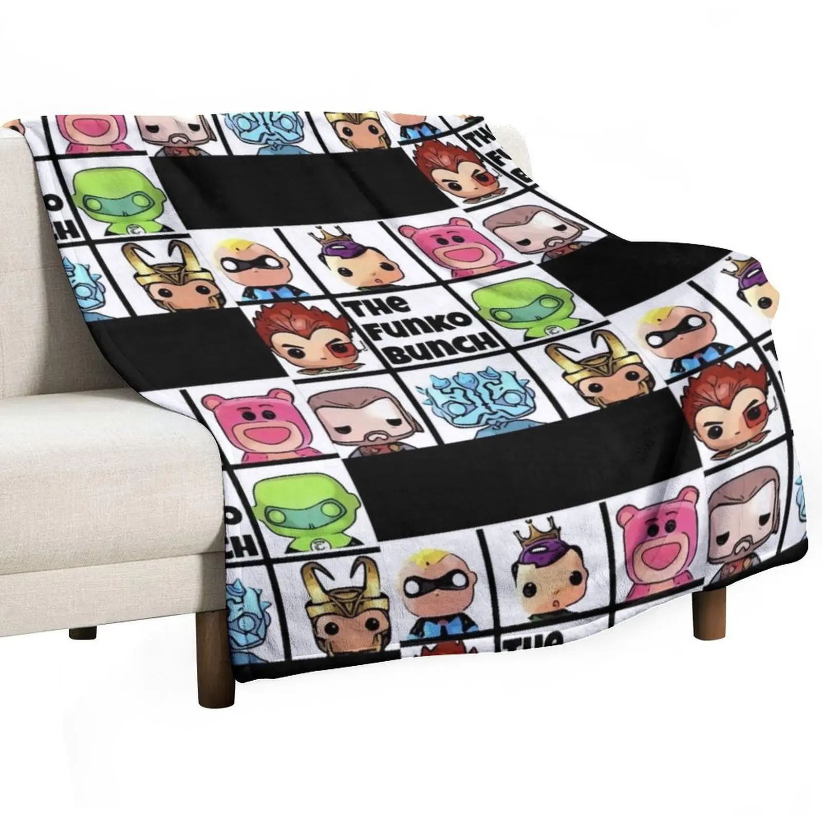 

The Funko Bunch Throw Blanket Flannels Picnic Winter beds Blankets