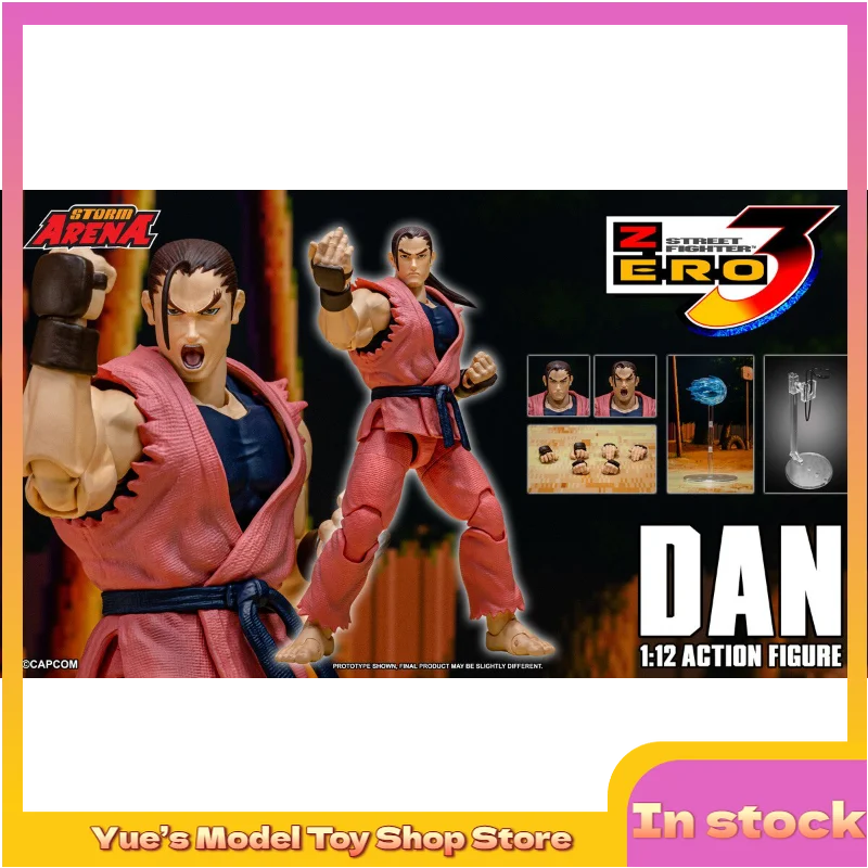 

В наличии: Коллекционная фигурка Дэна из Street Fighter 2 от Storm Toys, масштаб 1/12, аниме-модель, подарок для коллекционеров.