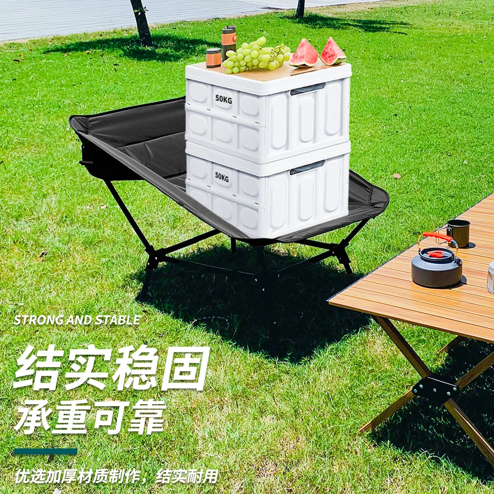 YTYIN مصنع-مباشر قوي ومستقر ومزدوج مخيط كرسي تخييم قاعدة مضادة للانزلاق مقاومة للتمزق قماش أكسفورد ألومنيوم للخارجية