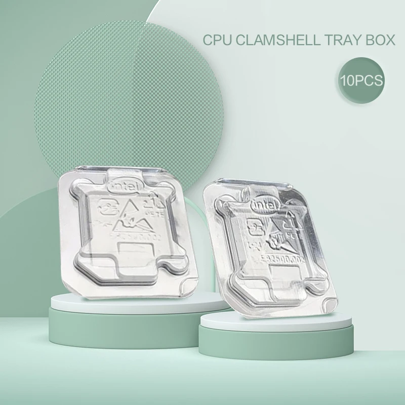 10 sztuk CPU z klapką taca Box AMD pojemnik do przechowywania ochrony dla AMD 754 905 938 939 AM2 AM3 FM1 FM2 — zdjęcie produktu 3
