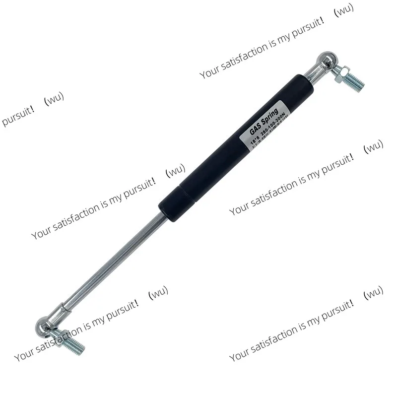 2PC 18*8 Rod Gas spring folding hinge Stroke 50-500N Force lift support Hole Center Distance 200-300mm stroke distance 60-110mm