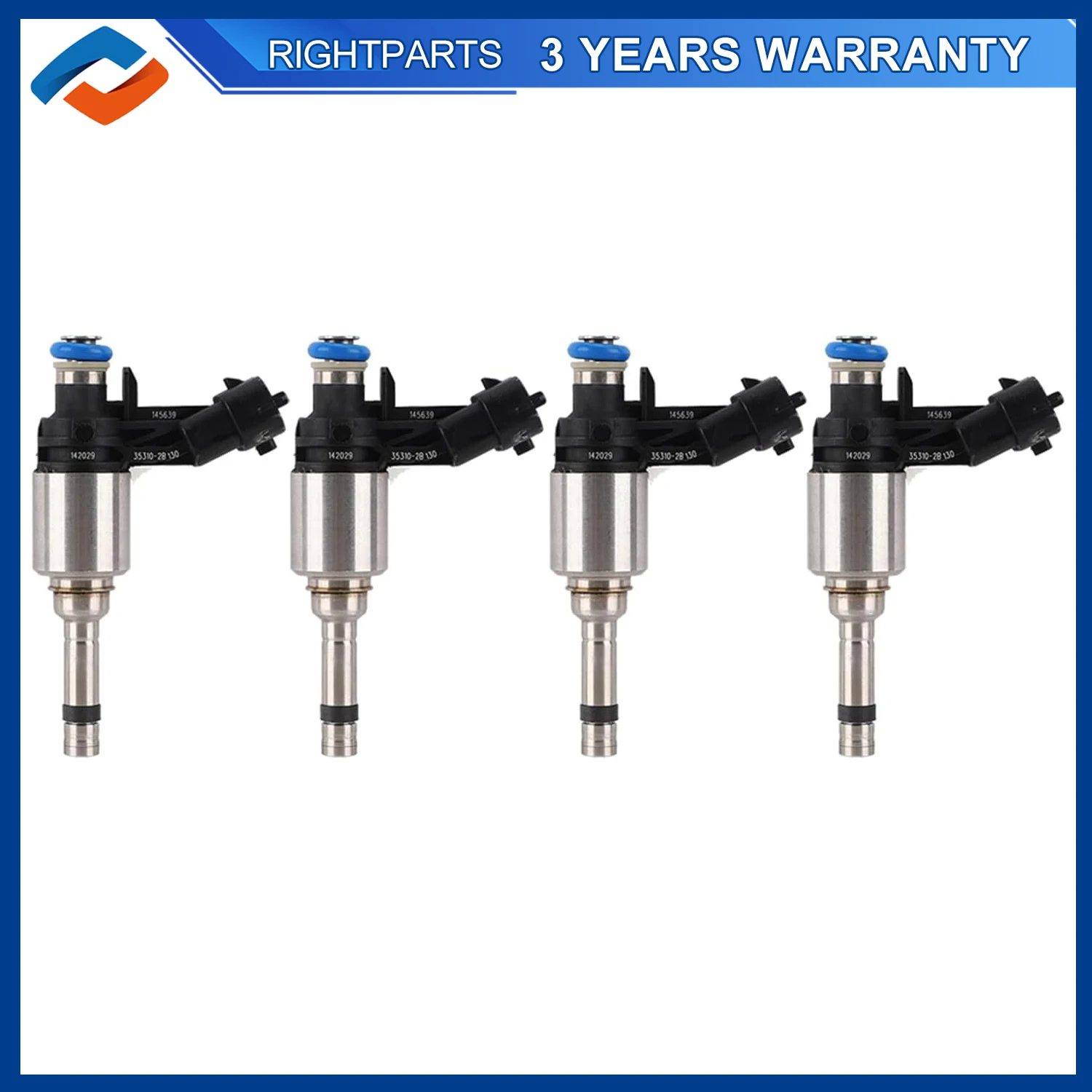 

4pcs 35310-2B110 Fuel Injectors For Hyundai Accent Veloster Kia Soul Rio 1.6L 2012 2013 2014 2015 2016 2017 35310-2B130 FJ1146