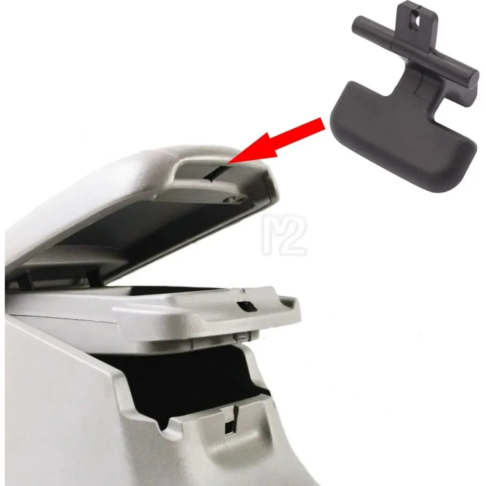 Genuine OEM 84661-3K000-HZ Center Console Armrest Upper Latch Clip Black 846613K000HZ For Hyundai Sonata 2009-2010 84661-3K000HZ