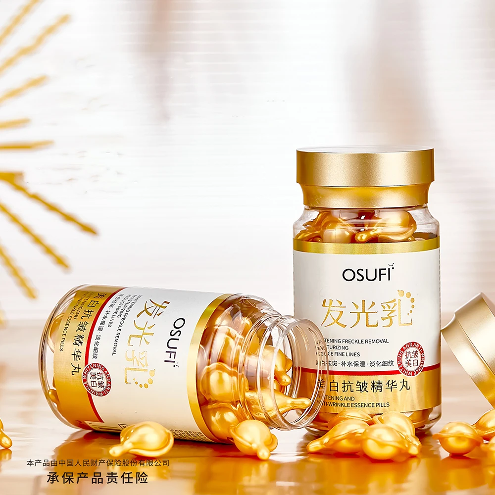 

OSUFI осветляющая эссенция против морщин, увлажняющая контроль жирности, улучшение темного тонущего шрама от прыщей, грубая сыворотка для лица, корейский уход за кожей