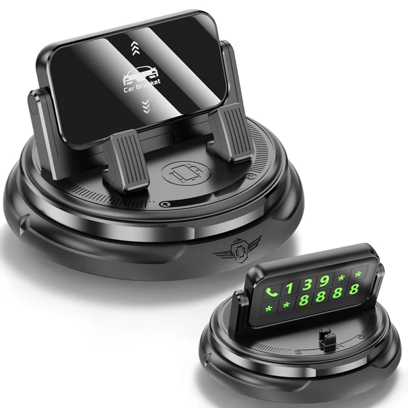 

Universal Car Dashboard Phone Holder 360° Rotation Phone Number Mount for Iphone 17 16 15 14 13 12 11 Samsung Galaxy S25 S24