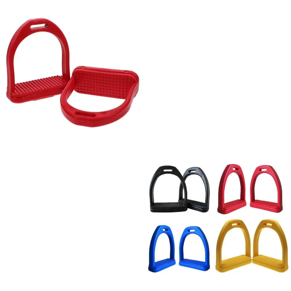 تصميم سهل التنظيف لركاب الركوب البلاستيكي من أجل مغامرات ظهور الخيل في الهواء الطلق #1