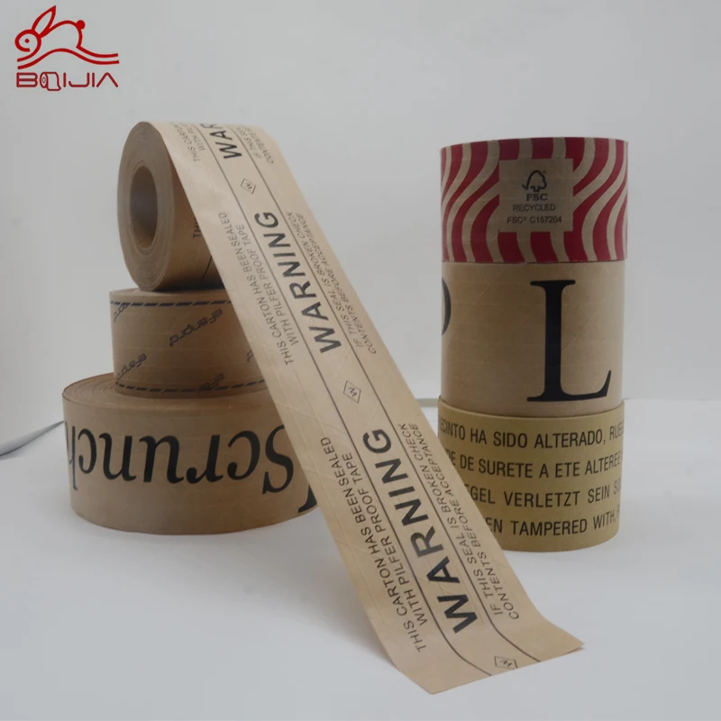 10 pieces.custom.Custom Writable Paper Kraft Tape Custom Kraft Brown Eco Packaging Self Adhesive Gummed With Print Logo Pr