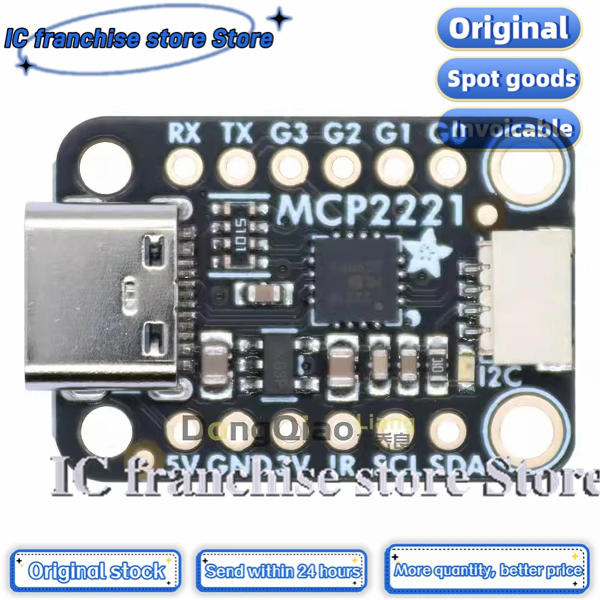 1 шт./лот 4471 Adafruit MCP2221A — универсальный USB-GPIo, 100% оригинальный запас