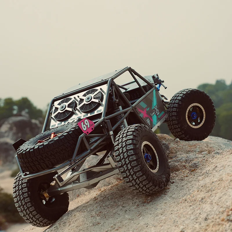 Capo U4 RC Car 1/8 Crawler RTR or KIT Model CD1582X Remote Control Racing Vehicles 2-Speed Transmission Lights RC Toys