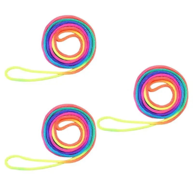 U13F 3 Count Interactive Rainbow Finger Strings for Kids Motor Skills Development