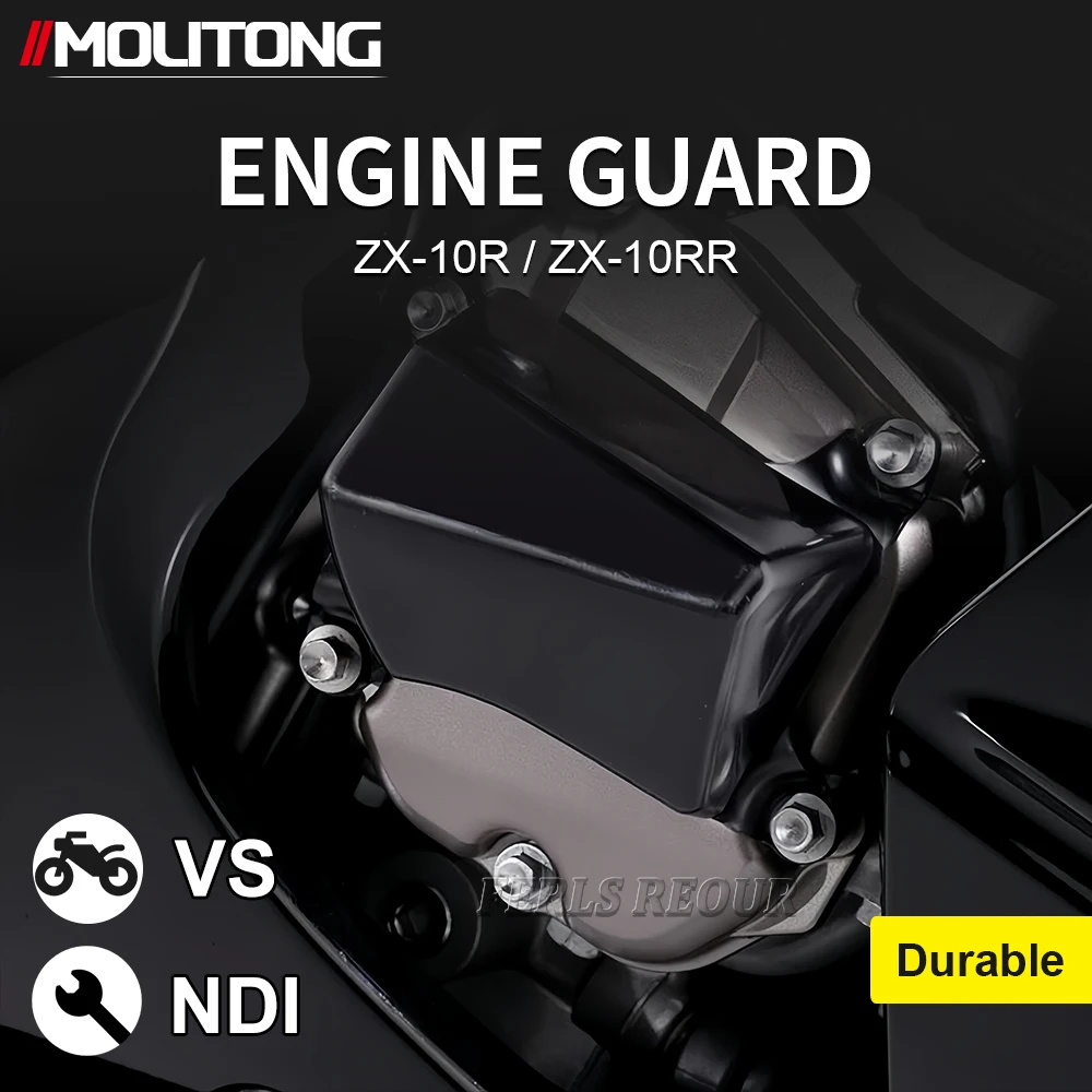 

Motorcycle ZX10R SE 2011-2025 ZX10RR Engine Cover Black Set Protection Engine Guard For Kawasaki Ninja ZX-10R SE ZX-10RR ZX 10R