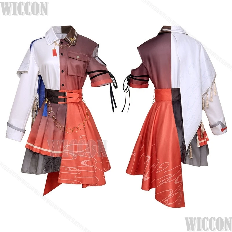 Projeto de jogo MIiKKU Palco colorido Sekai! 4 anos cosplay traje jk uniforme peruca verde sexy feminino menina halloween pjsk personalizado