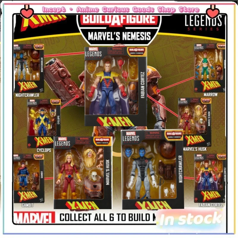 

In Stock MarvelLegends Marvel Legends X-Men Nemesis Set Deluxe Set Collectible Gift Fan Favorite Birthday Toy