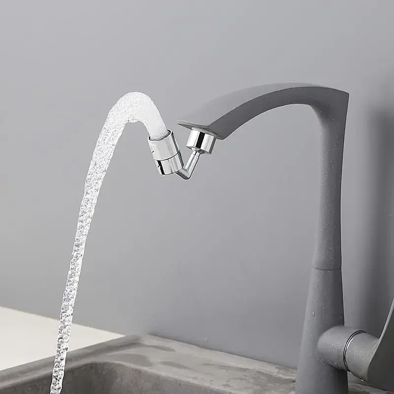 

Kitchen 360° Rotatable Faucet Filter Swivel Tap Head Water Saving Nozzle Adapter Faucet Extender Aerator Splash Spout Tap