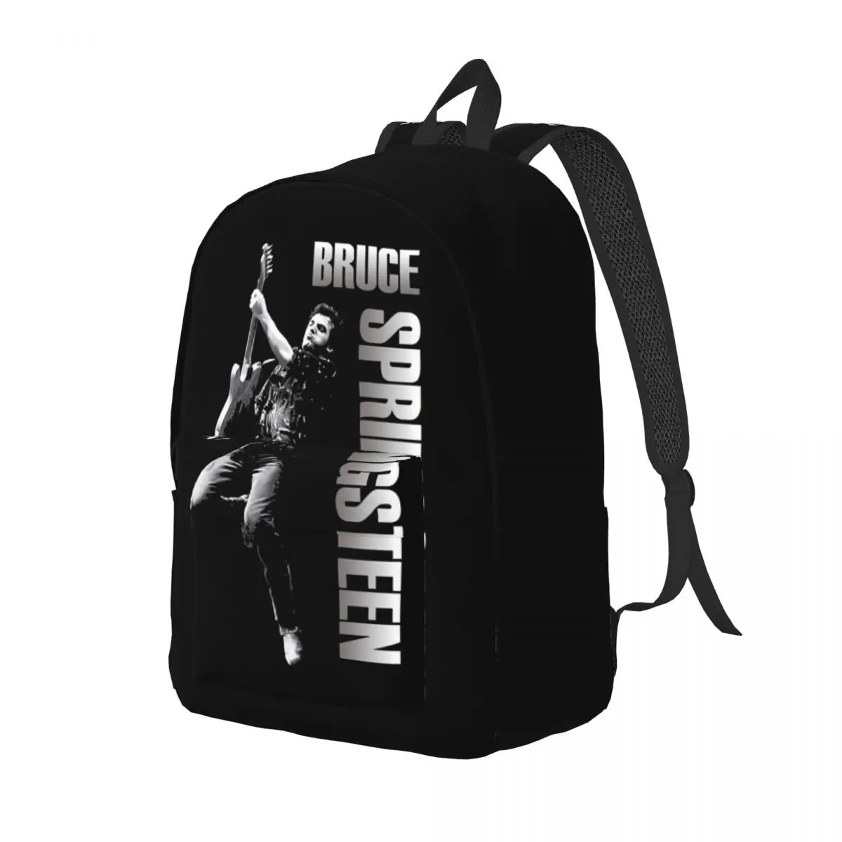 Bruce Springsteens 2024 60 Years Rock Music Tour Heavy Metal Backpack for Men Women School Daypack Laptop Canvas Bags Gift