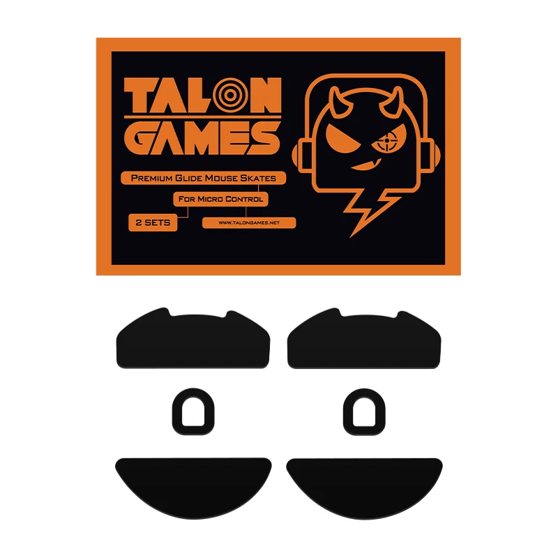 

TALONGAMES Mouse Skates Control type For Razer Deathadder V4 Pro Wireless Replacement Glide Feet Pads Mouse Sticker