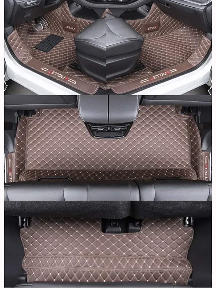 For Exeed LX (7-seater) car non-slip foot pad Exeed LX comfortable and durable foot pad 2020--2024 version of auto parts