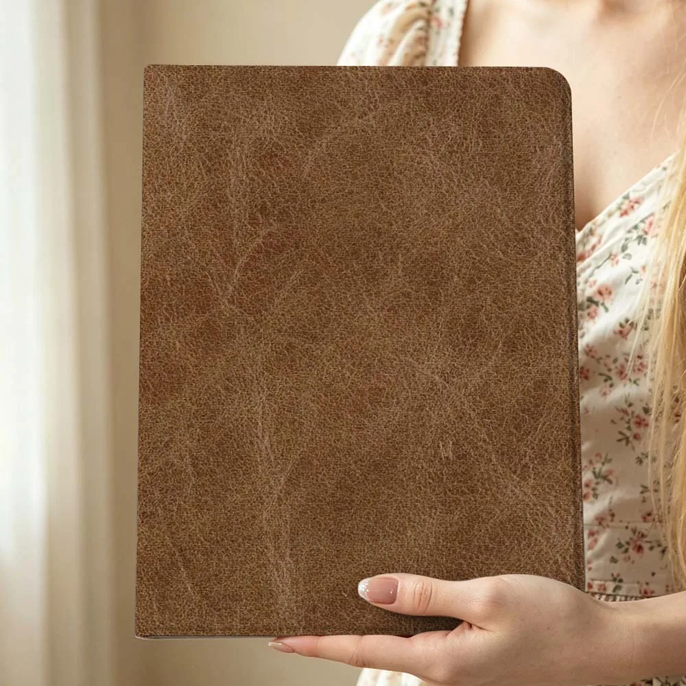 Brown Leather Texture Pen Tray For Huawei MediaPad MatePad Honor Pro V6 9 V8 X9 X 10 13.3 12.3 11 11.5 Inch Tablet Case
