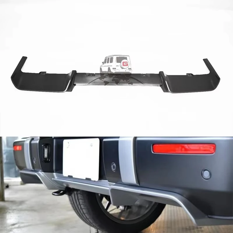 

2019 Year~ G Class W464 G63 PP Material Rear Diffuser B Style Rear Lip for W464 G63 Rear Bumper Lip