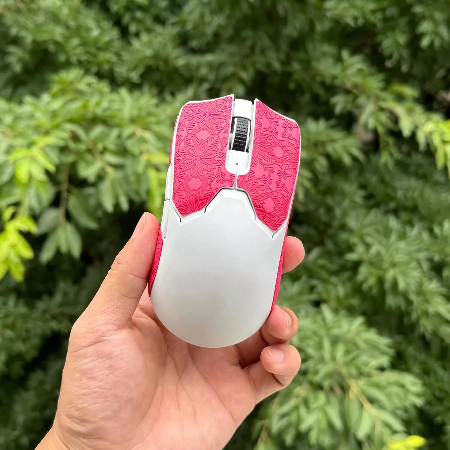 1 Set Ultraglide Mouse Anti Slip Sticker For RAZER Viper V2 Pro Mice Non-Slip Anti Sweat Tape Ultrathin Snowflake Texture