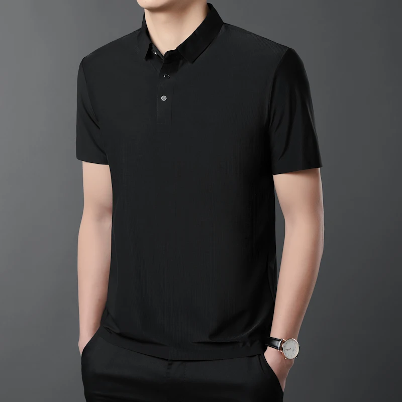 High-Quality Ice Breathable Summer Seamless Ice Silk Short Sleeved Top Fashion Quick Drying Versatile