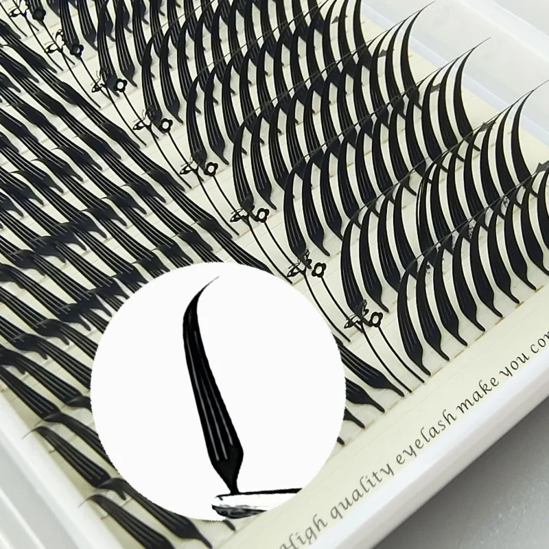 Anime Schmetterling Wimpernverlängerung Federform C/D Curl Vorgefertigte Wimpern Weiche leichte Manga-Effekt Falsche Wimpern Make-up-Tools